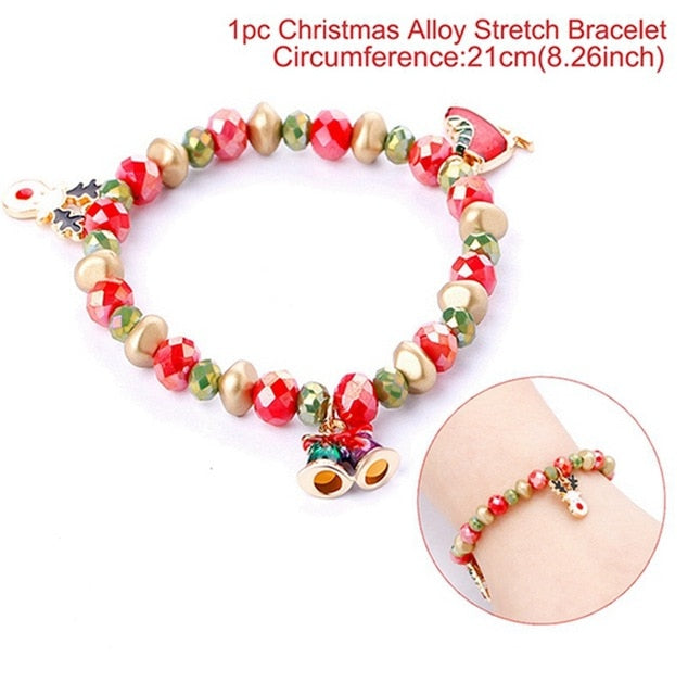 Christmas Bracelet Merry Christmas Decorations for Home Christmas Decor Santa Claus Xmas Kids Gift New Year Cristmas Decor