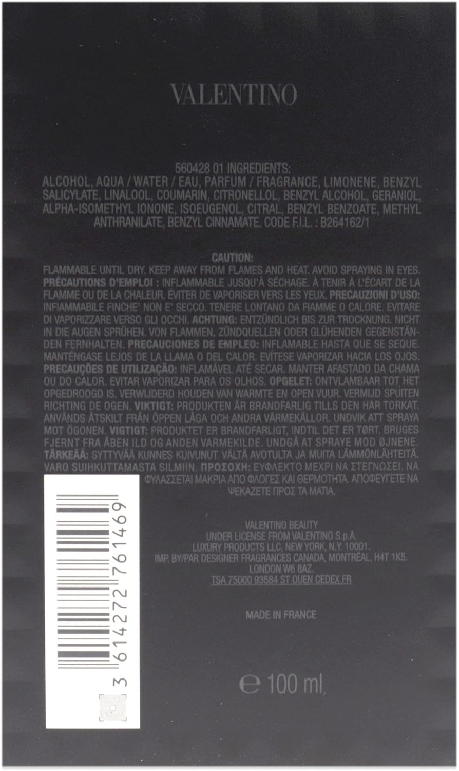 Valentino Uomo Born In Roma EDT 100 ml | Perfume Original para Hombre