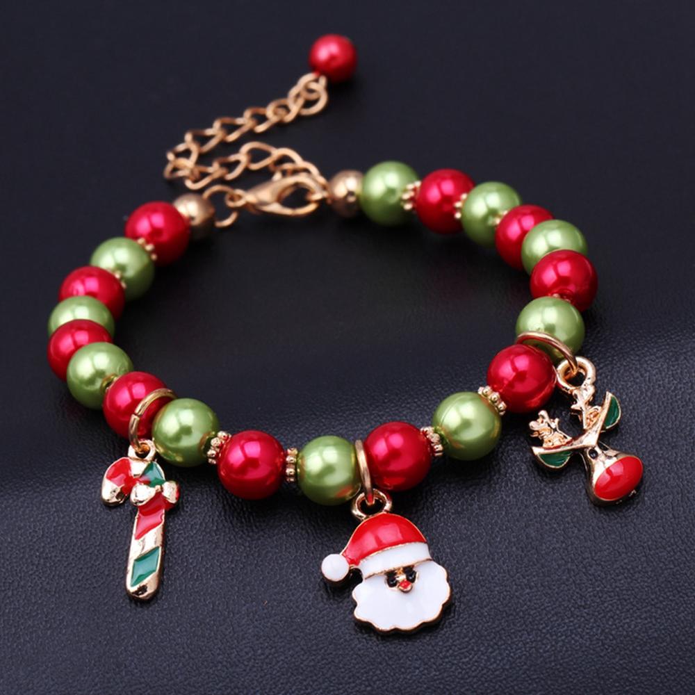 Christmas Bracelet Merry Christmas Decorations for Home Christmas Decor Santa Claus Xmas Kids Gift New Year Cristmas Decor