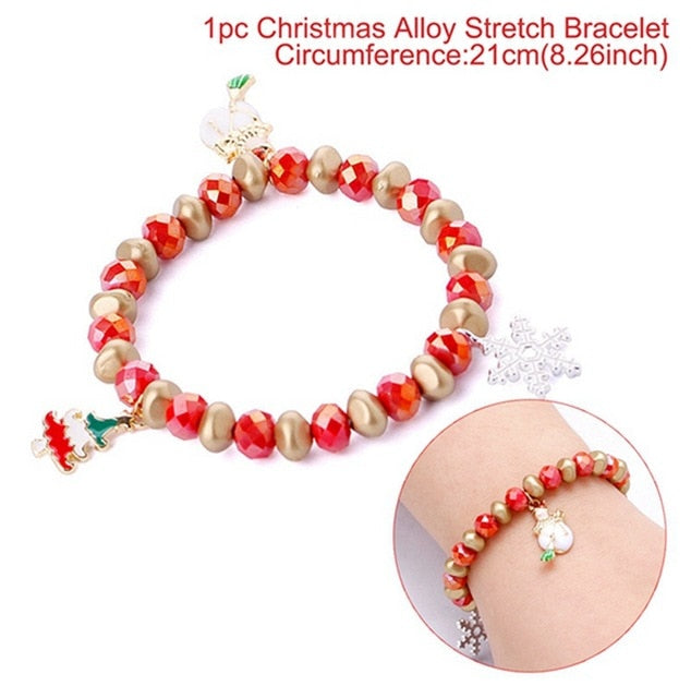 Christmas Bracelet Merry Christmas Decorations for Home Christmas Decor Santa Claus Xmas Kids Gift New Year Cristmas Decor