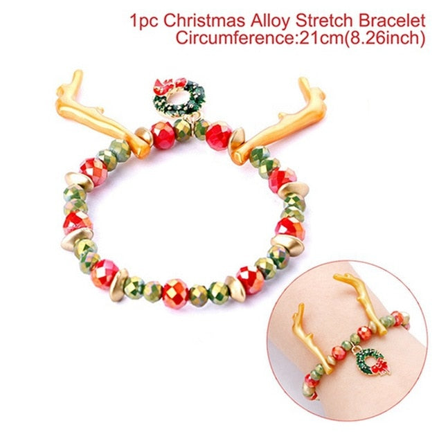 Christmas Bracelet Merry Christmas Decorations for Home Christmas Decor Santa Claus Xmas Kids Gift New Year Cristmas Decor