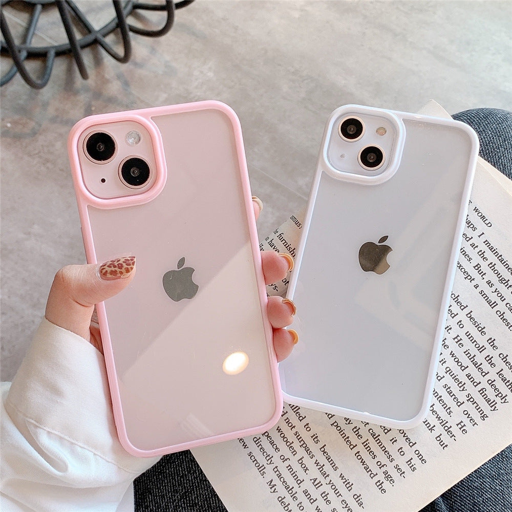 Funda Acrílica  para iPhone 14 Pro Max, 13 Mini y 15 Pro