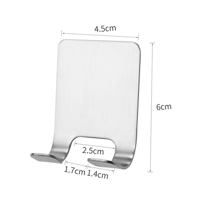 1PC 304 stainless steel Razor Holder Men Shaving Shaver Razor Stand Shelf Shaving Razor Storage Rack Bathroom Hook Organizer